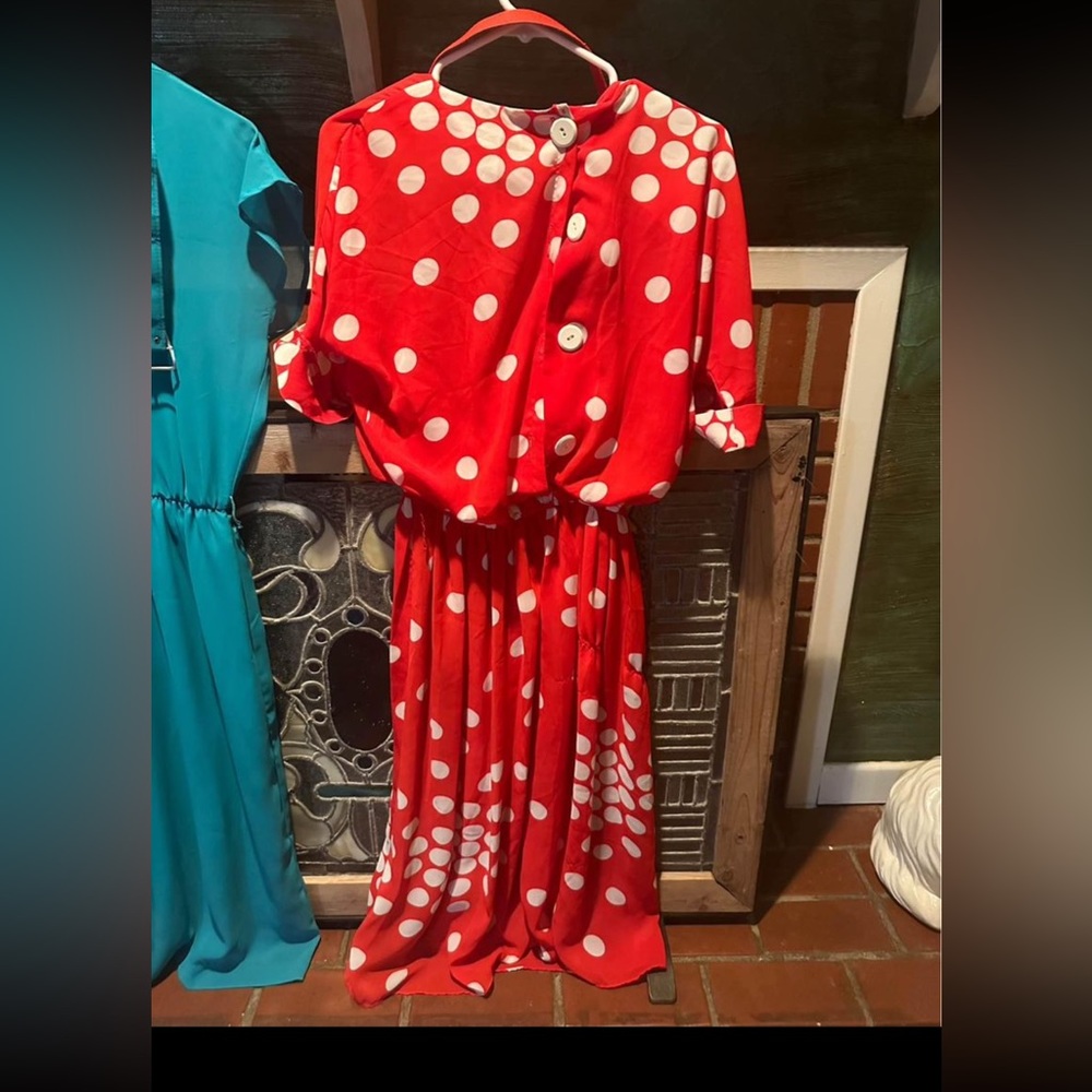 Vintage starlo polka dot dress